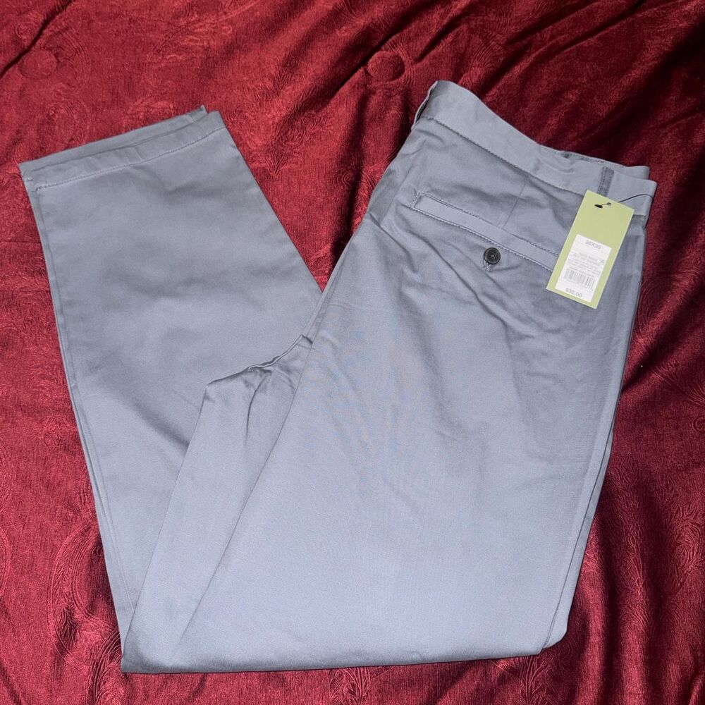 Men's 36x30 Pleated Trousers - Goodfellow & Co Dress pants NWT